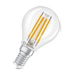 Ledvance Classic LED E14 Pera Filamento Chiara 3.4W 470lm - 827 Bianco Molto Caldo | Dimmerabile - Sostitutiva 40W