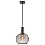 Nordlux Alton 25 Luce Pendente Vetro Nero | Adatto per 1x E27