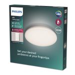 Philips LED Luce da soffitto Wincel Bianca 40W 4300lm - 865 Luce Del Giorno | Dimmerabile - Telecomando
