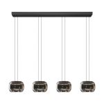 Eglo Luce Pendente Hortunas Acciaio Nero 5.8W 690lm - 830 Luce Calda -  | IP20 - Dimmerabile 
