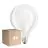 Confezione Multipack 4x Osram Retrofit LED E27 Globe Filamento Ghiaccio 11W 1521lm - 827 Bianco Molto Caldo | Sostitutiva 100W