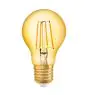 Osram Vintage 1906 LED E27 Pera Filamento Oro 7.5W 865lm - 825 Bianco Molto Caldo | Sostitutiva 60W
