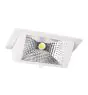 Downlight LED Wallwasher Wally Medio Bianca 27W 3850lm 78x100D - 840 Bianco Freddo - 238x145mm