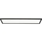 Brilliant Milton Luce da soffitto Plastica Nero Bianca 19W 3200lm - 840 Bianco Freddo | IP44