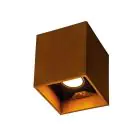 SLV Up/Down Luce Da Parete Acciaio Arrugginito Piazza 14W 548lm - 830-840 CCT | Esterni - IP65