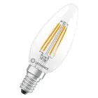 Ledvance Classic LED E14 Candela Filamento Chiara 2.5W 470lm - 827 Bianco Molto Caldo | Dimmerabile - Sostitutiva 40W