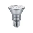 Philips Master Value LED Bulbo Riflettore E27 PAR20 6W 500lm 40D - 927 Bianco Molto Caldo | Miglior resa cromatica - Dimmerabile - Sostitutiva 50W